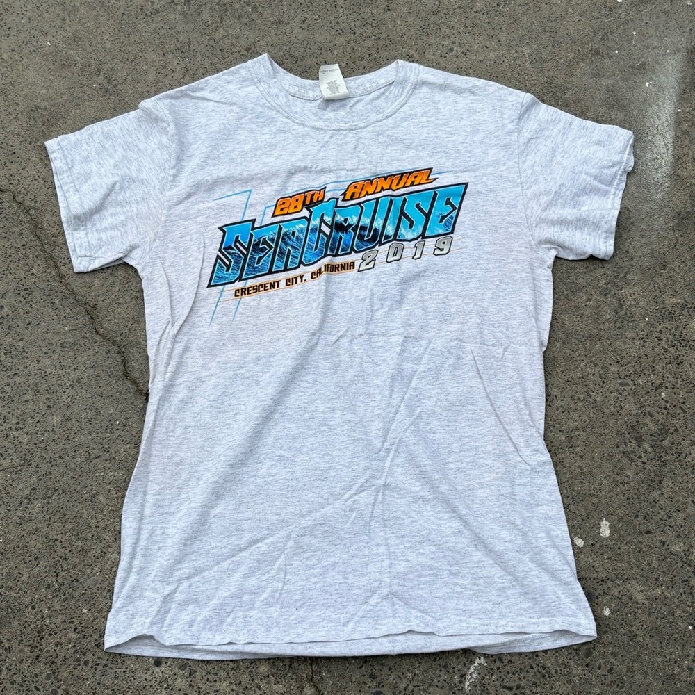 Gray Graphic T-Shirt